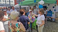 125 Jahre WBG Südharz werden heute auf dem Rathausplatz in Nordhausen gefeiert Bild: 125 Jahre WBG Südharz werden heute auf dem Rathausplatz in Nordhausen gefeiert