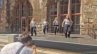 125 Jahre WBG Südharz werden heute auf dem Rathausplatz in Nordhausen gefeiert Bild: 125 Jahre WBG Südharz werden heute auf dem Rathausplatz in Nordhausen gefeiert