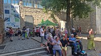 125 Jahre WBG Südharz werden heute auf dem Rathausplatz in Nordhausen gefeiert Bild: 125 Jahre WBG Südharz werden heute auf dem Rathausplatz in Nordhausen gefeiert