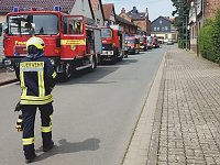 Brand in Großwerther Bild: Brand in Großwerther