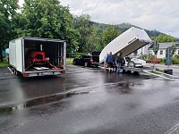 Der Ostklassiker Klub war beim Bergrennen in Gabelsbach mit zwei historischen Flizzern vertreten Bild: Der Ostklassiker Klub war beim Bergrennen in Gabelsbach mit zwei historischen Flizzern vertreten