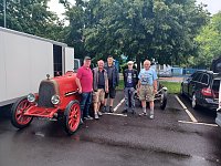 Der Ostklassiker Klub war beim Bergrennen in Gabelsbach mit zwei historischen Flizzern vertreten Bild: Der Ostklassiker Klub war beim Bergrennen in Gabelsbach mit zwei historischen Flizzern vertreten