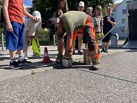 Die Mädchen und Jungen der Bertolt-Brecht-Grundschule haben einen Erlebnisrundgang absolviert. Bild: Die Mädchen und Jungen der Bertolt-Brecht-Grundschule haben einen Erlebnisrundgang absolviert.