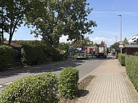 Containerbrand bei der Lebenshilfe in Nordhausen Bild: Containerbrand bei der Lebenshilfe in Nordhausen