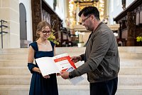 Bild: Feierliche Zeugnis&uuml;bergabe des Humboldt-Gymnasiums am Nordh&auml;user Dom