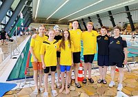 Bild: Die Schwimmerinnen und Schwimmer des SVN waren bei den Offenen Meisterschaften in bester Verfassung
