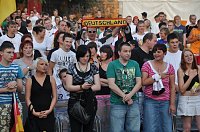 Bild: Public Viewing auf den Petersberg