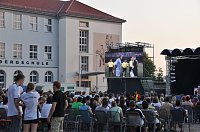 Bild: Public Viewing auf den Petersberg