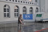 Bild: Public Viewing auf den Petersberg