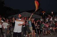 Bild: Public Viewing auf den Petersberg