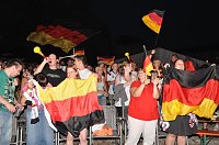 Bild: Public Viewing auf den Petersberg