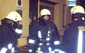Bild: Brand in Autowerkstatt