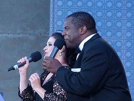 Bild: Wieder mit dabei sind Anja Daniela Wagner und Marvin Scott