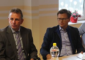 Bild: Carsten Schneider (rechts) ist im Bundestag, Andreas Wieninger w&uuml;rde f&uuml;r die SPD gerne in den Th&uuml;ringer Landtag
