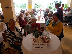 Bild: Herbstfest im Pflegeheim