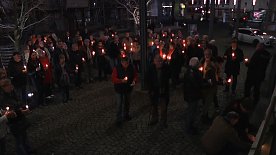 Bild: Der Zug folgte der alten Route und endete am Neuen Rathaus