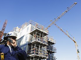 Bild: Fast zehn Prozent aller Besch&auml;ftigten arbeiten im Landkreis Nordhausen im Baugewerbe.
