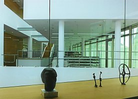 Bild: Lesung im Lesesaal - die Dichterst&auml;tte Sarah Kirsch zu Gast in der Nordh&auml;user Bibliothek