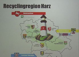 Bild: Neue Technik f&uuml;r die Zukunft - an der Hochschule traf sich heute das Projekt "Recyclingregion Harz"