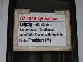 Bild: Jetzt ein IC nach Berlin