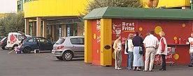 Bild: Warnstreik in Nordhausen