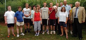 Bild: Sport frei dank neuem Ballnetz