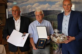 Bild: Bei Wacker eine Legende: Klaus Verkouter
