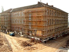 Bild: Sanierung der Petersbergschule 2003