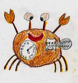 Bild: Krabbenkuckucksuhr