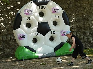 Action auf dem Berg