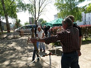 Action auf dem Berg