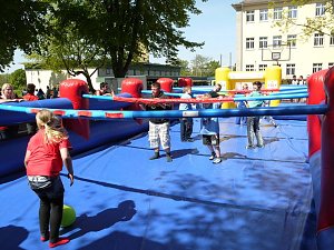 Action auf dem Berg
