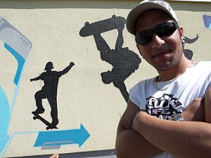 Action auf dem Berg