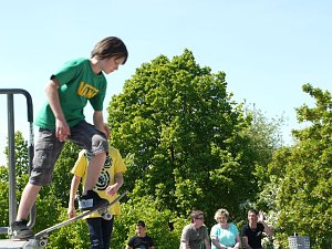 Action auf dem Berg