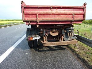 Unfall auf der Autobahn
