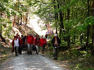 Wanderung in Familie