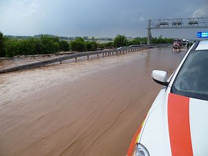Schlamm auf A 38