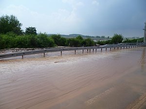 Schlamm auf A 38