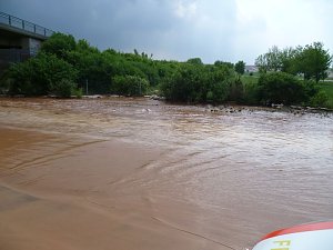 Schlamm auf A 38