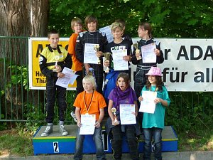 Slalom gefahren