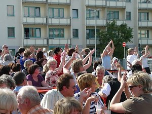 party auf dem Parkdeck