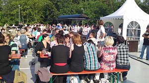 Party auf dem Deck