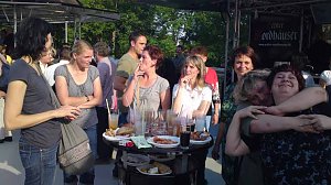 Party auf dem Deck
