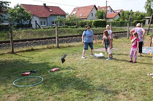 Buntes Treiben bei den Falken