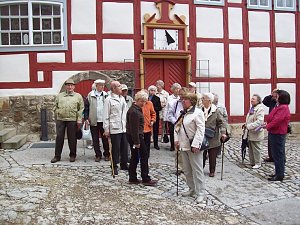Besuch auf der Burg