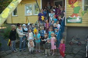 Einzug der Kinder