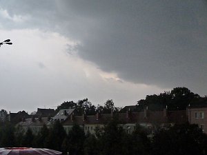 Unwetter &uuml;ber Nordhausen