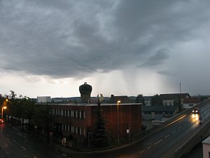 Unwetter in der Cohn-Straße