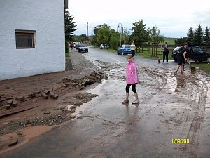 Unwetter in Wipperdorf