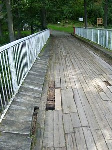 Brücke wird saniert